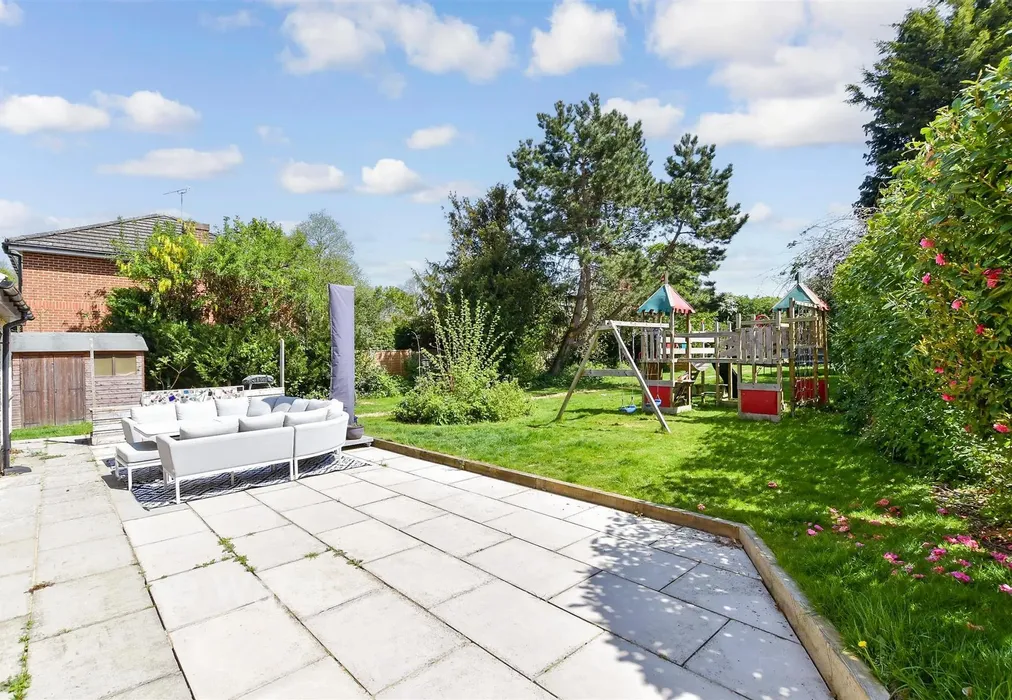 Rear Garden - Pheasant Lane, Maidstone, Kent - Wards of Kent