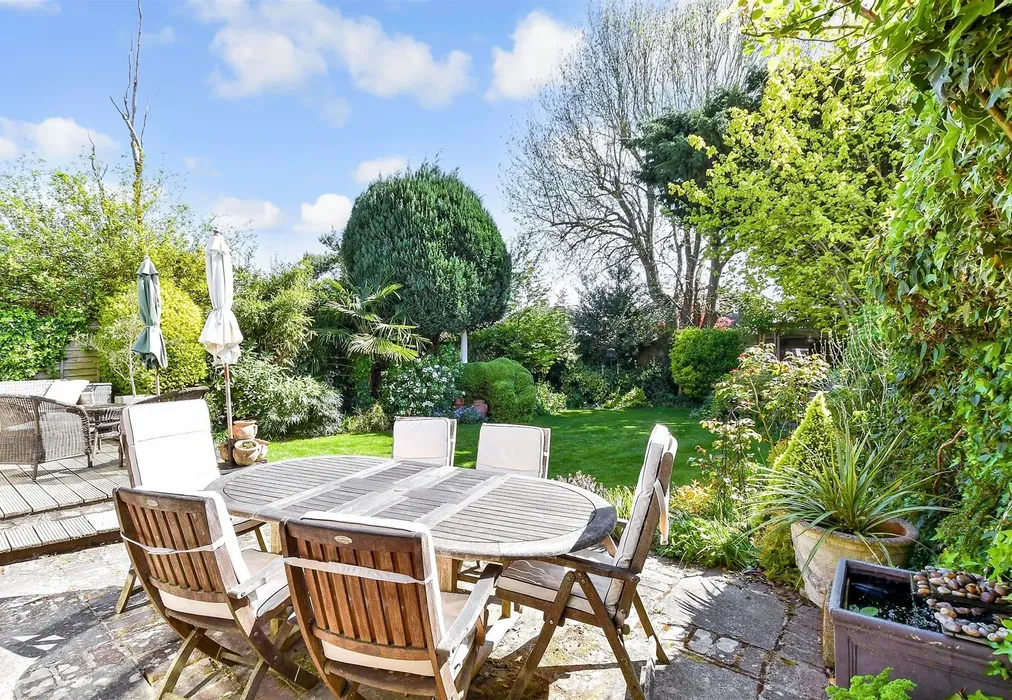 Rear Garden - Shirley Way, Bearsted, Maidstone, Kent - Wards of Kent