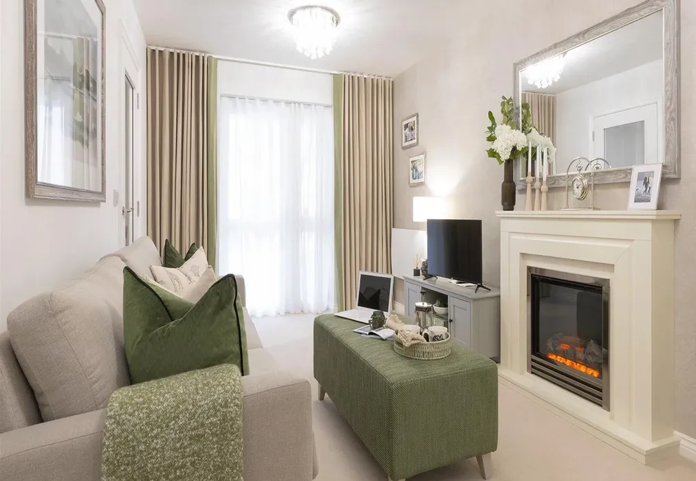 Blocc - Green - Living Room - Charmans Lodge, Worthing Road, Southwater, Horsham, West Sussex - Wards of Kent