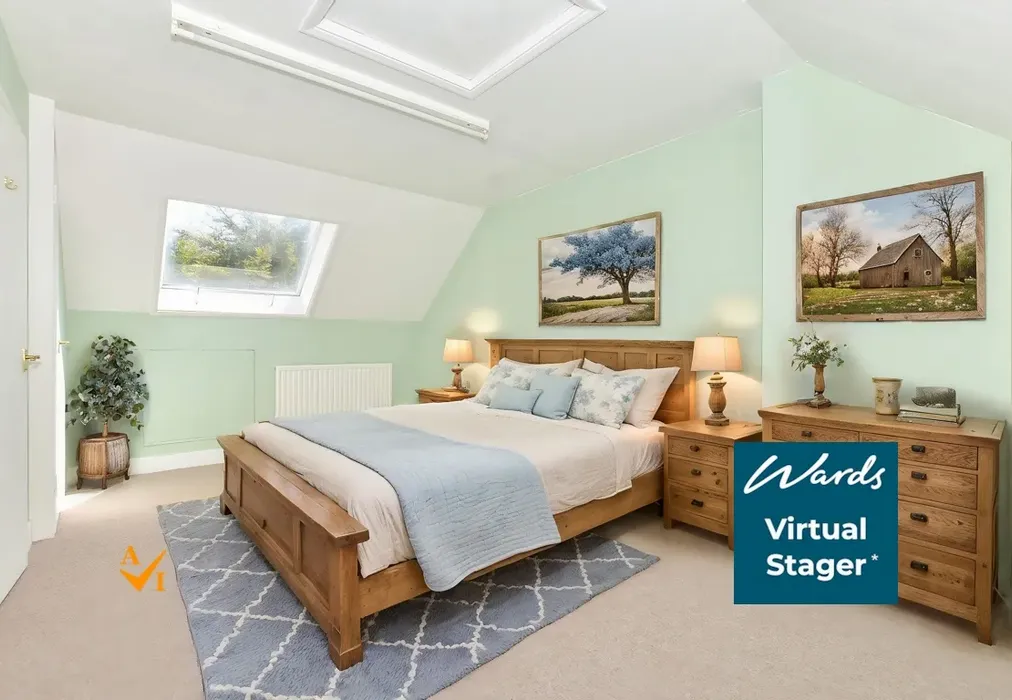 Bedroom 2 (Farmhouse style) - The Street, West Hougham, Kent - Wards of Kent