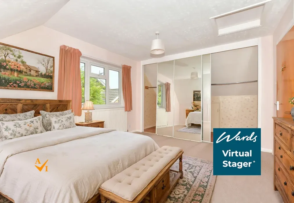Bedroom 1 (Farmhouse style) - The Street, West Hougham, Kent - Wards of Kent