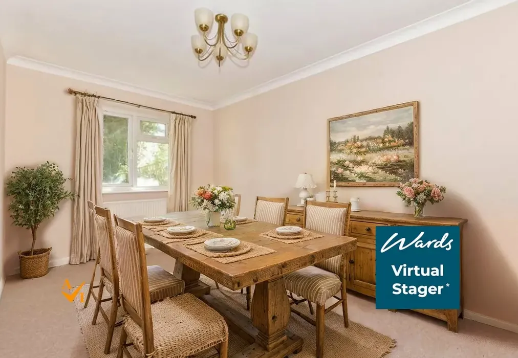 Bedroom 5/Dining Room (Farmhouse style) - The Street, West Hougham, Kent - Wards of Kent