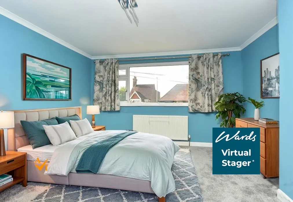 Bedroom 3 (Contemporary style) - London Road, Sittingbourne, Kent - Wards of Kent