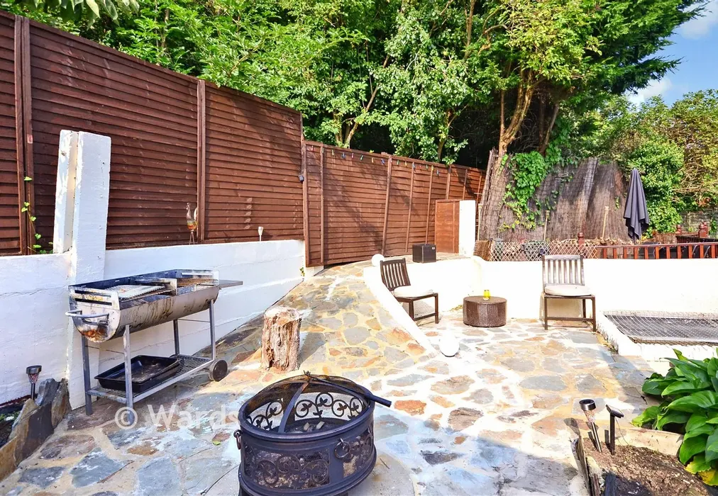 Rear Garden - St. John's Street, Folkestone, Kent - Wards of Kent