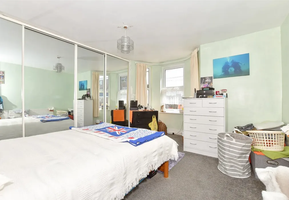 Bedroom 1 - St. John's Street, Folkestone, Kent - Wards of Kent