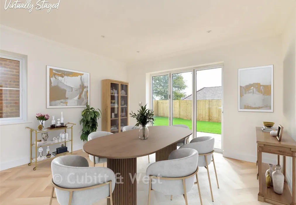Diner Staged - The Orchards, Primrose Drive, Ridgewood, Uckfield, East Sussex - Wards of Kent