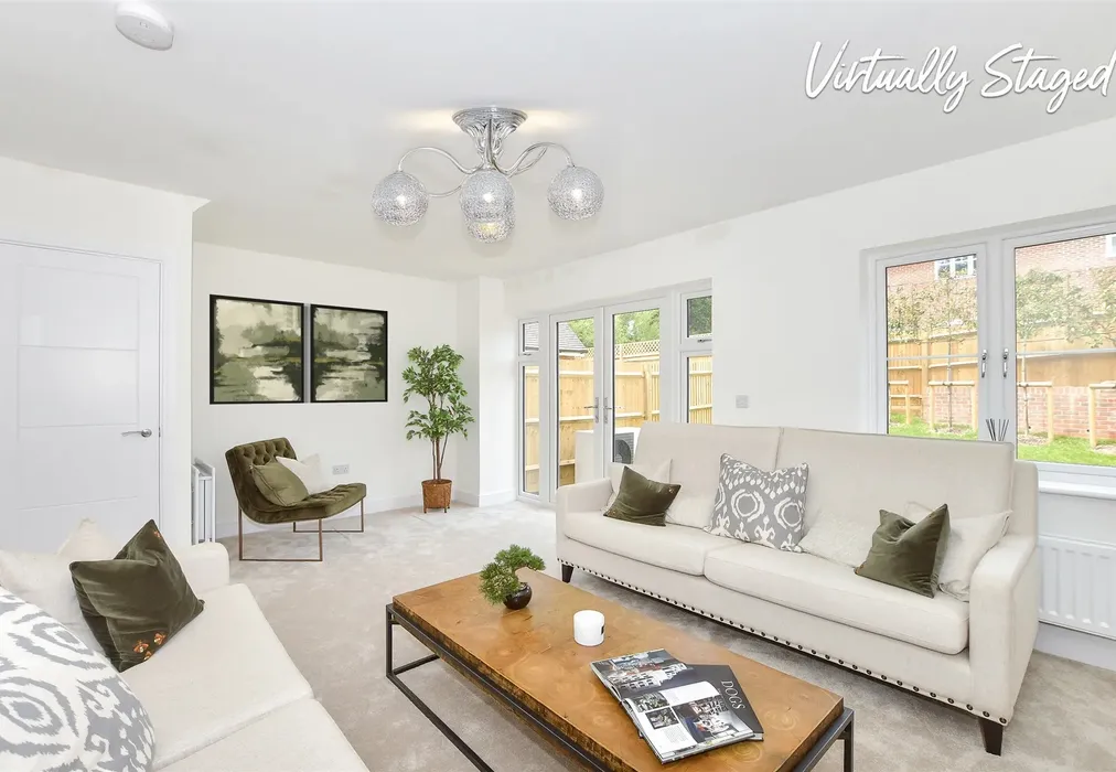 Lounge Staged - Willowhurst, Temple Gate, Burgess Hill, West Sussex - Wards of Kent