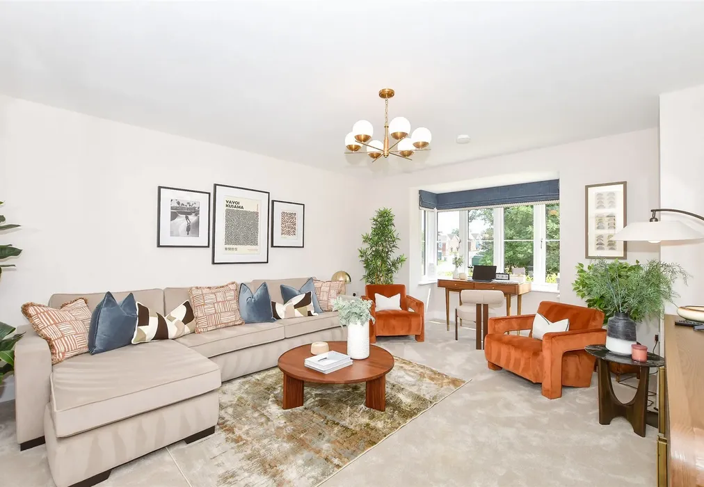 Living Room - Willowhurst, Temple Gate, Burgess Hill, West Sussex - Wards of Kent