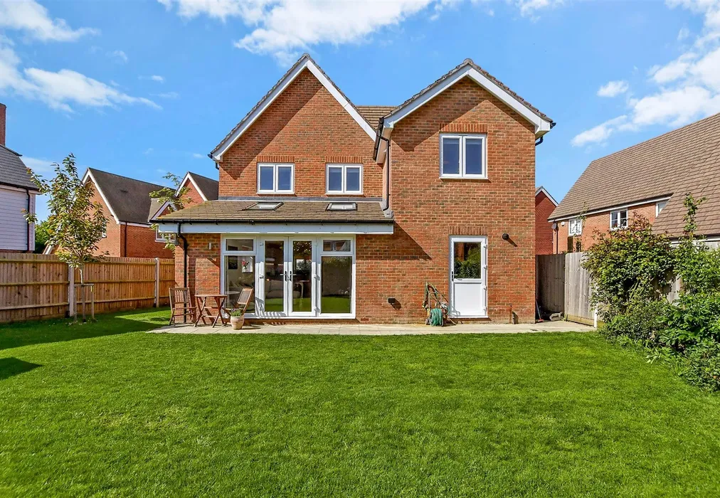 Rear Elevation - Seymour Drive, Marden, Tonbridge, Kent - Wards of Kent