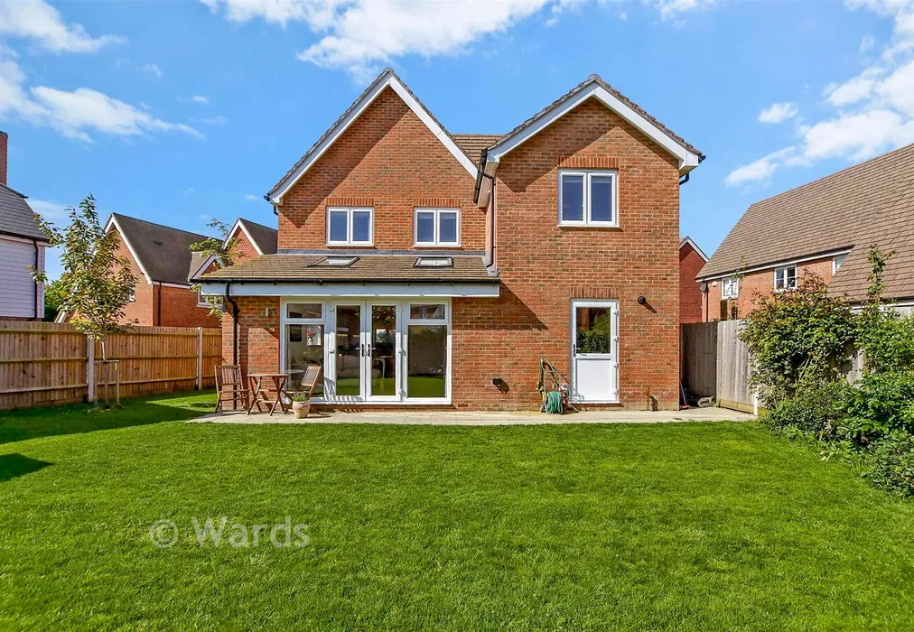 Rear Elevation - Seymour Drive, Marden, Tonbridge, Kent - Wards of Kent