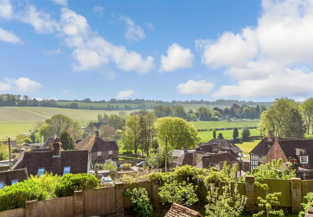 Views from Main Bedroom - The Street, petham, Canterbury, Kent - Wards of Kent