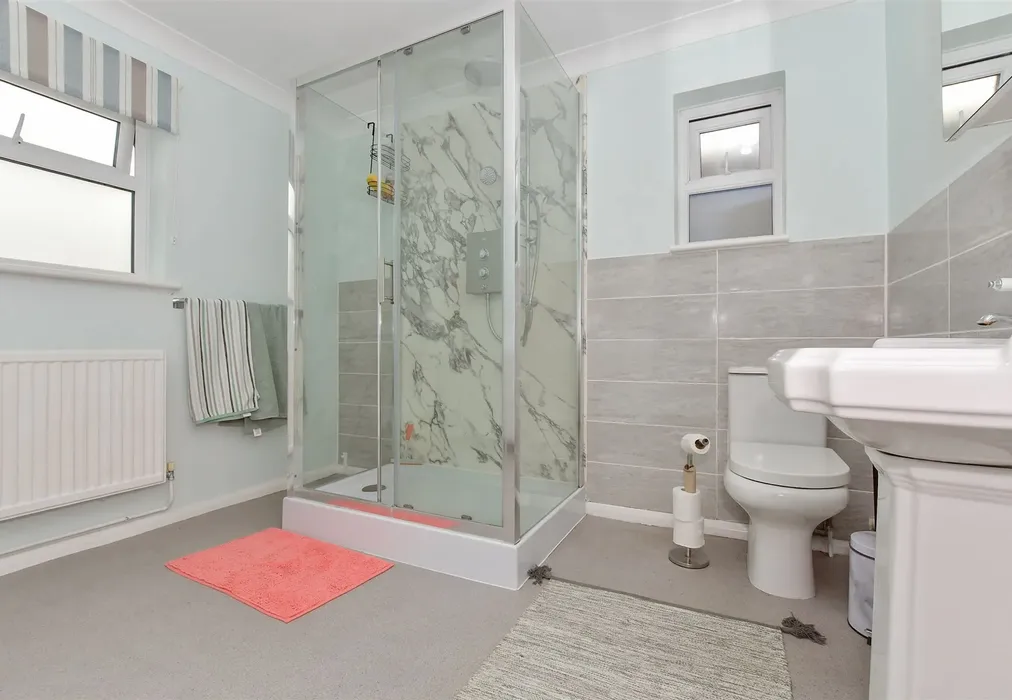 Shower Room - Rosemary Avenue, Minster-On-Sea, Sheerness, Kent - Wards of Kent