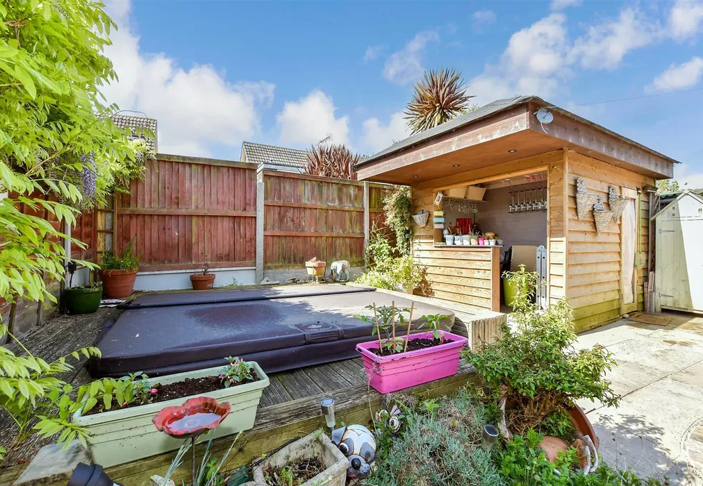Rear Garden - Rumfields Road, Broadstairs, Kent - Wards of Kent