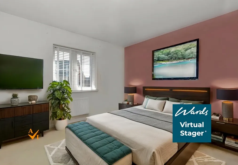 Bedroom 2 (Modern style) - Southfields Way, Harrietsham, Maidstone, Kent - Wards of Kent