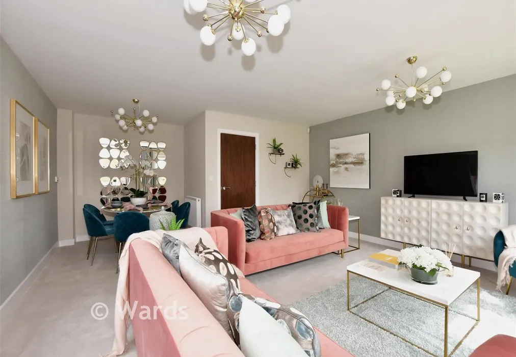 Lounge - Citronella Road, Grasmere Gardens (Phase 1), Chestfield, Whitstable, Kent - Wards of Kent