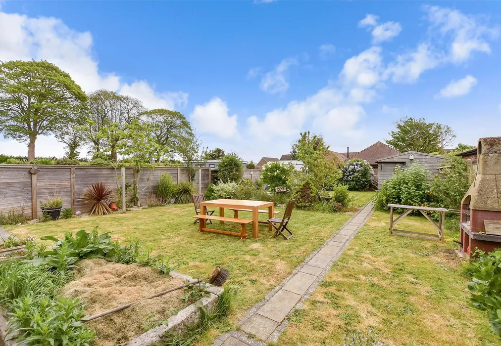 Rear Garden - Archers Court Road, Whitfield, Dover, Kent - Wards of Kent
