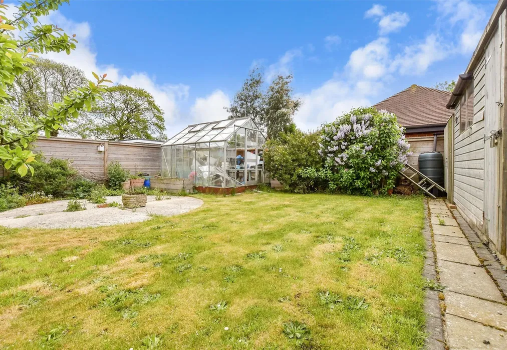 Rear Garden - Archers Court Road, Whitfield, Dover, Kent - Wards of Kent