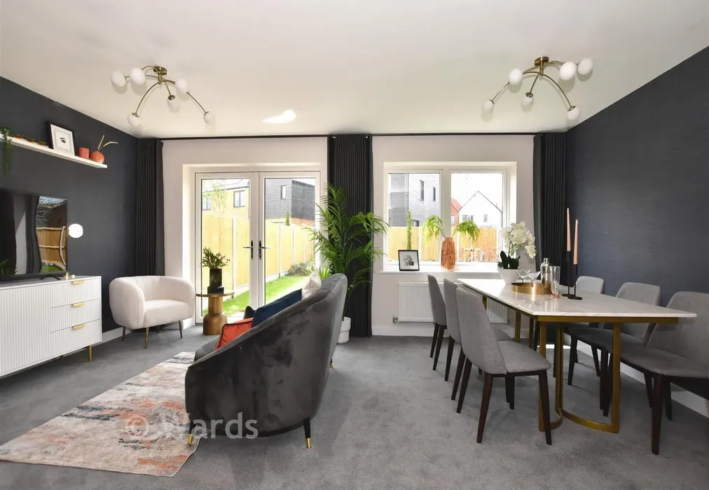 Lounge/Dining Room - Nassella Gardens, Grasmere Gardens (Phase 1), Chestfield, Whitstable, Kent - Wards of Kent