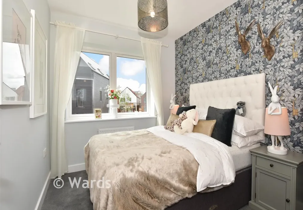 Bedroom 3 - Nassella Gardens, Grasmere Gardens (Phase 1), Chestfield, Whitstable, Kent - Wards of Kent
