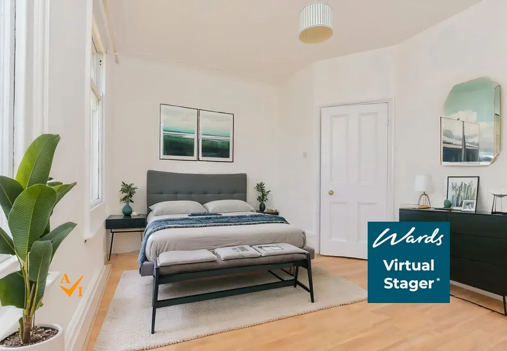 Bedroom 2 (Modern style) - High Street, Broadstairs, Kent - Wards of Kent