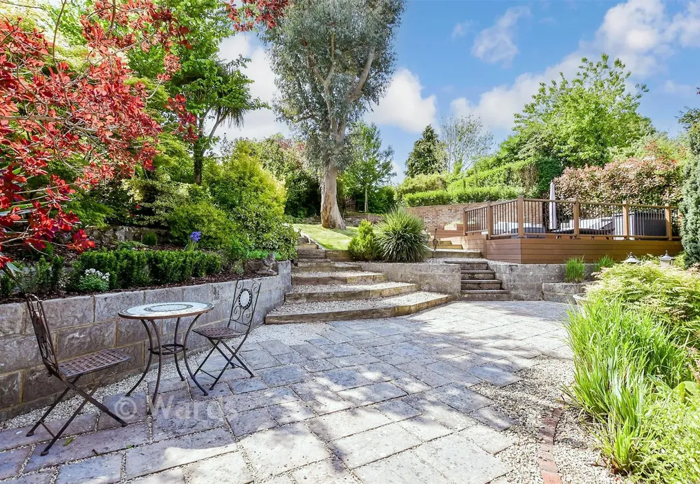 Rear Garden - Langdale Rise, Maidstone, Kent - Wards of Kent