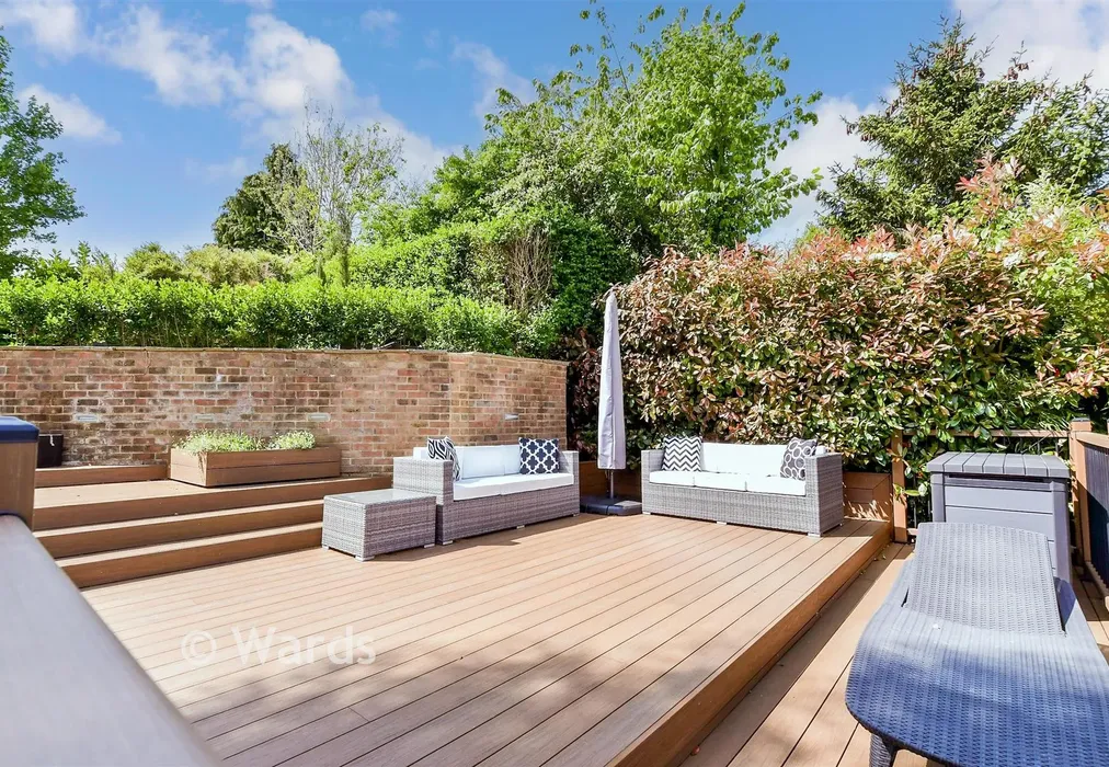 Rear Garden - Langdale Rise, Maidstone, Kent - Wards of Kent