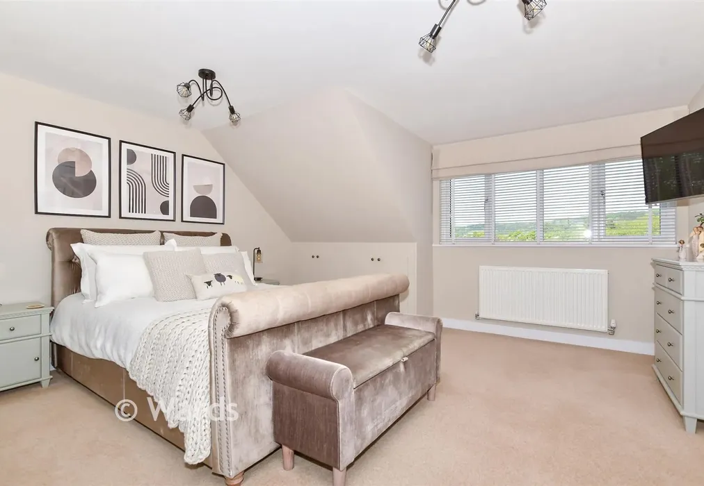 Bedroom 1 - Downs View Road, Penenden Heath, Maidstone, Kent - Wards of Kent