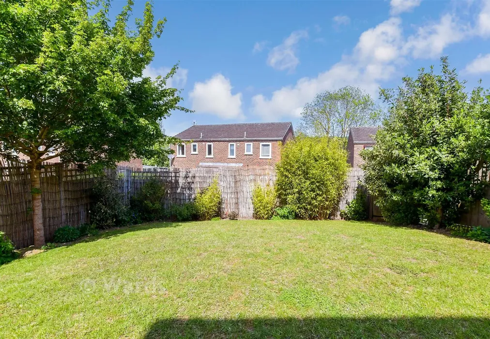 Rear Garden - Downs View Road, Penenden Heath, Maidstone, Kent - Wards of Kent
