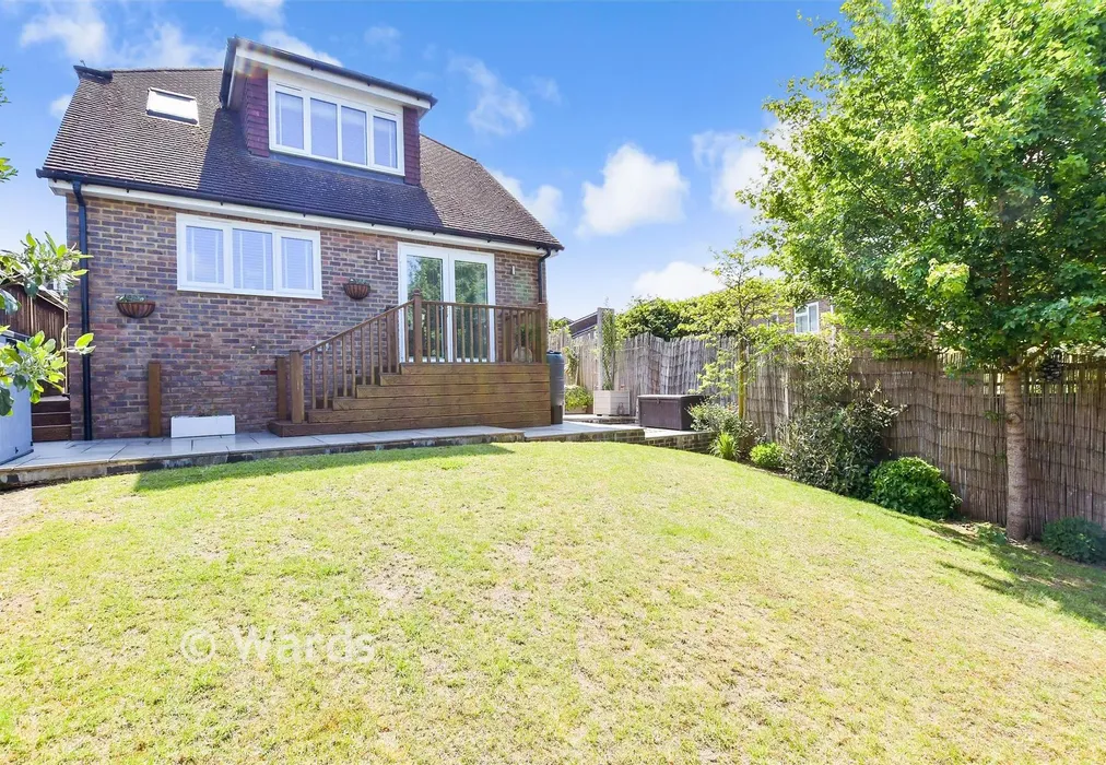 Rear Elevation - Downs View Road, Penenden Heath, Maidstone, Kent - Wards of Kent