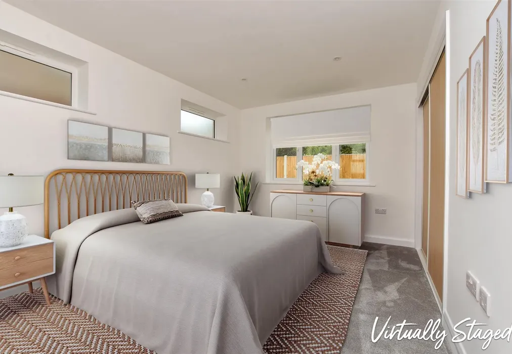 Bedroom 1 Virtually Staged - Stanley Road, Broadstairs, Kent - Wards of Kent