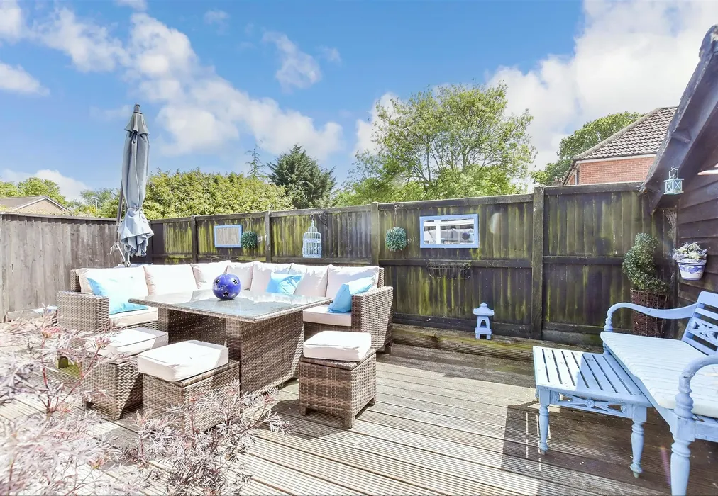 Patio / Decking - Woodland Way, Canterbury, Kent - Wards of Kent