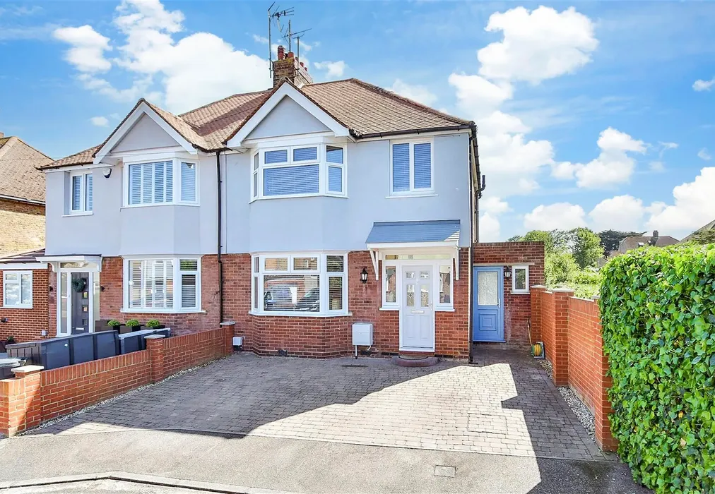 Front Elevation Web - Boleyn Avenue, Westbrook, Kent - Wards of Kent