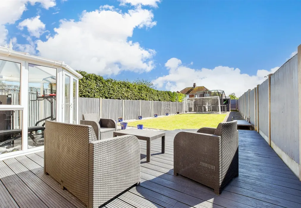 Patio / Decking - Boleyn Avenue, Westbrook, Kent - Wards of Kent