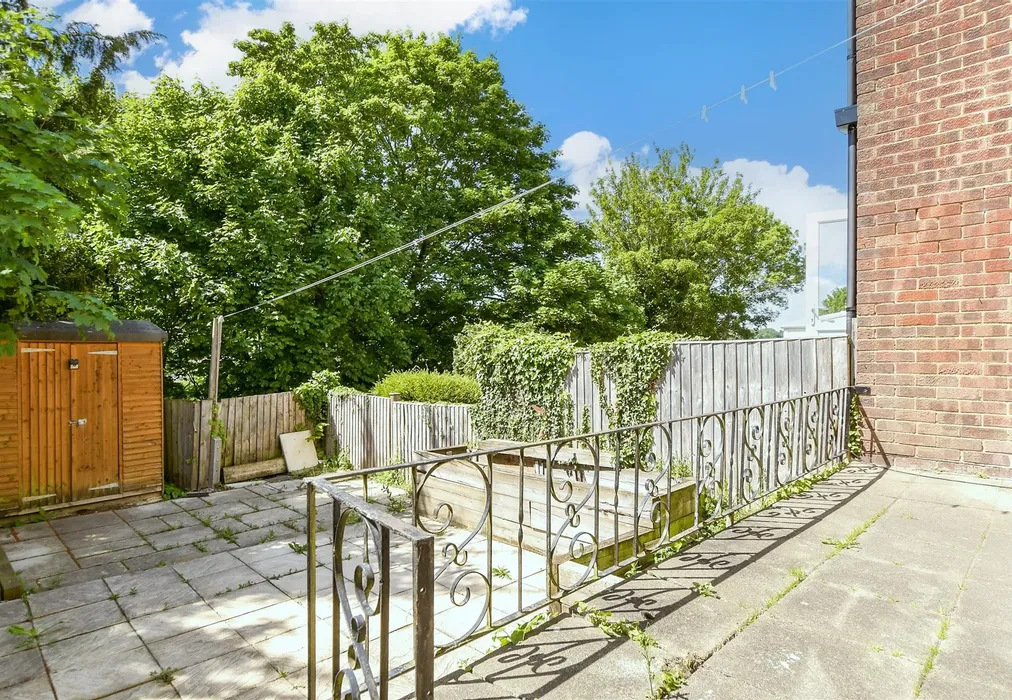 Rear Garden - Wetheral Drive, Walderslade, Chatham, Kent - Wards of Kent