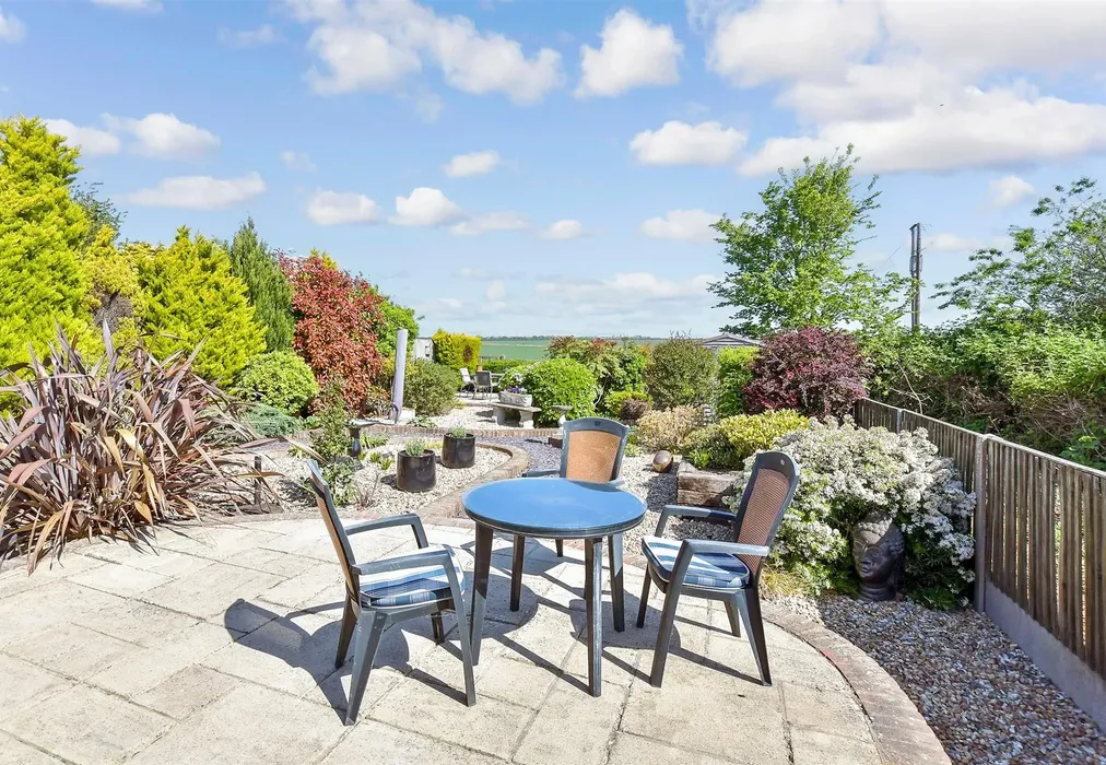 Rear Garden - Monkton Road, Minster, Ramsgate, Kent - Wards of Kent
