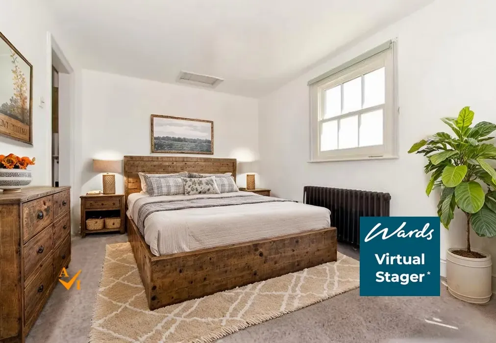 Annexe Bedroom (Farmhouse style) - Trinity Square, Margate, Kent - Wards of Kent