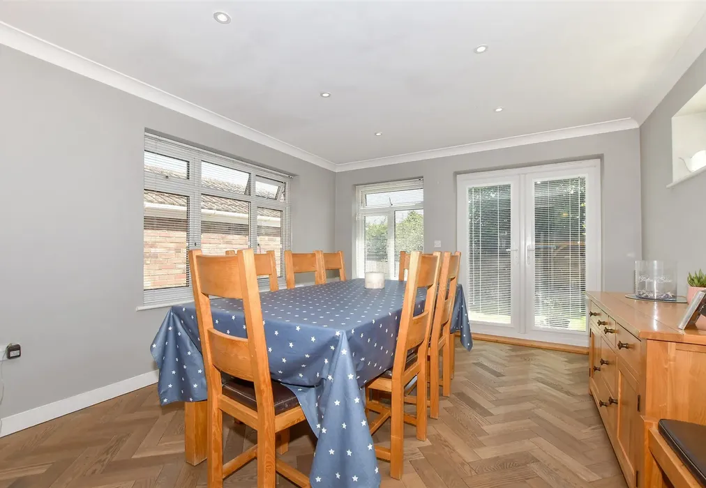 Dining Room - Royston Gardens, St Margarets-At-Cliffe, Dover, Kent - Wards of Kent