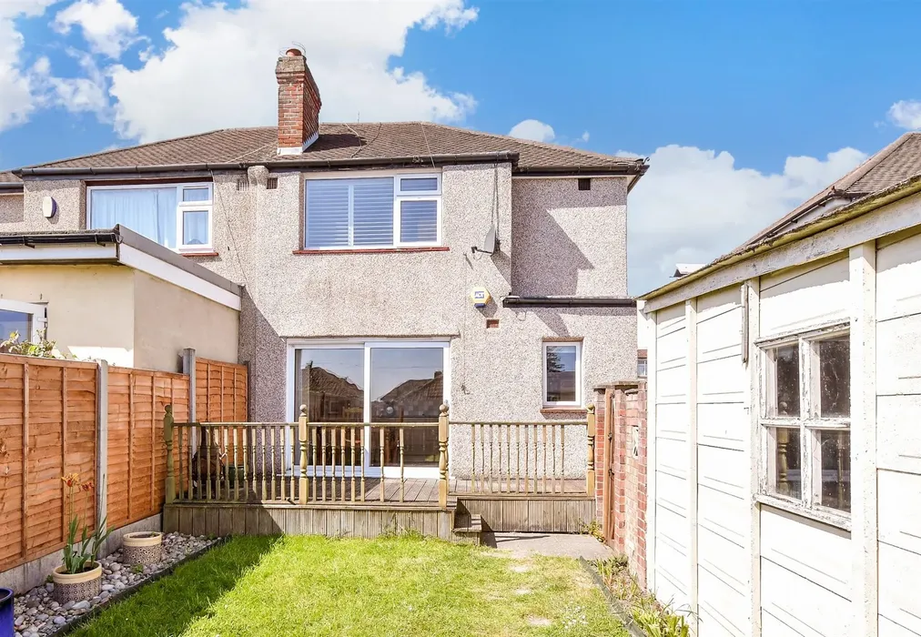 Rear Elevation - Edison Road, Welling, Kent - Wards of Kent