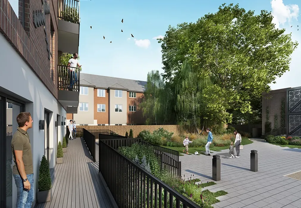 Front Shot - The Sidings, Station Road, Paddock Wood, Kent - Wards of Kent