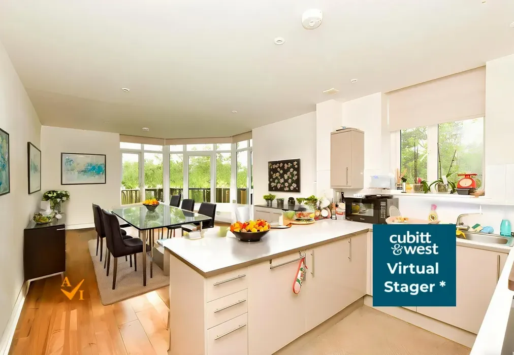 Lounge/Kitchen  (Contemporary style) - Wood Street, East Grinstead, West Sussex - Wards of Kent