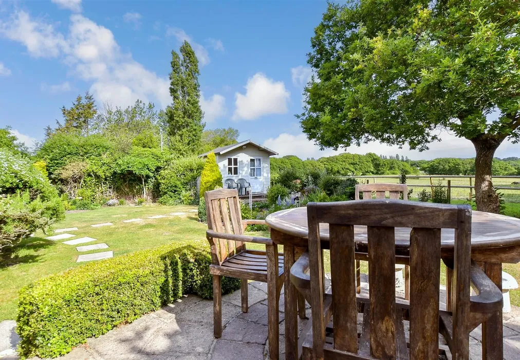 Rear Garden - Main Road, Ningwood, Newport, Isle of Wight - Wards of Kent