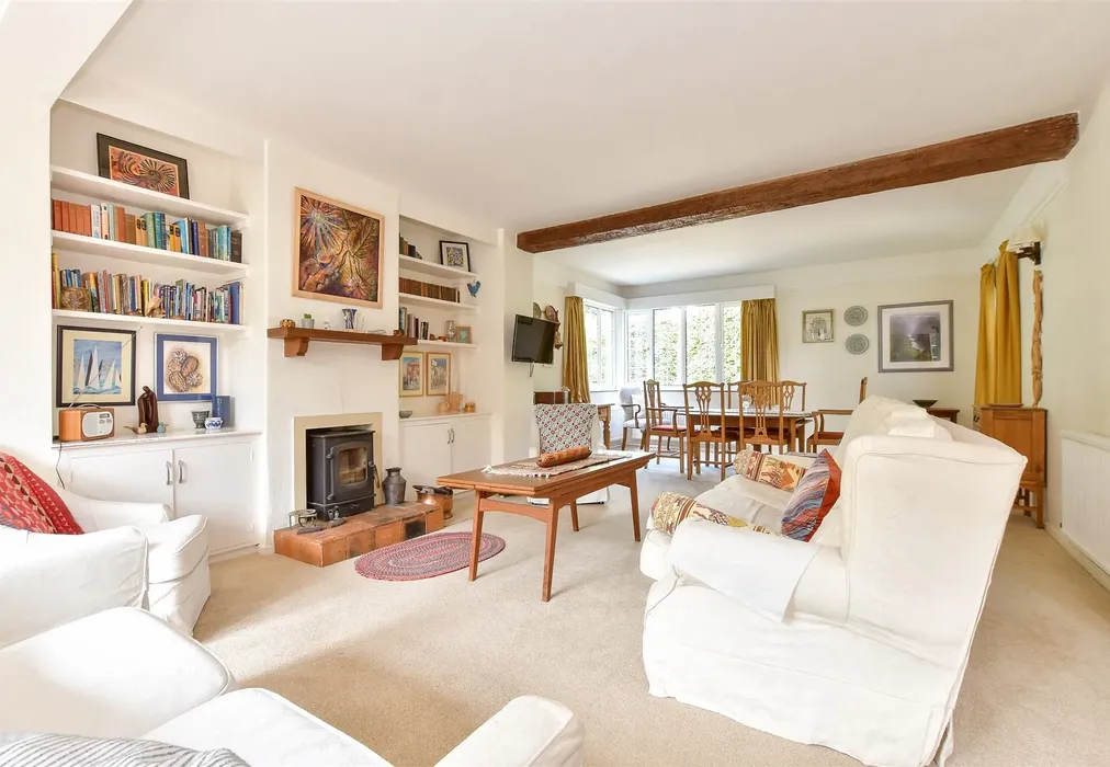 Lounge/Dining Room - Halletts Shute, Norton, Yarmouth, Isle of Wight - Wards of Kent