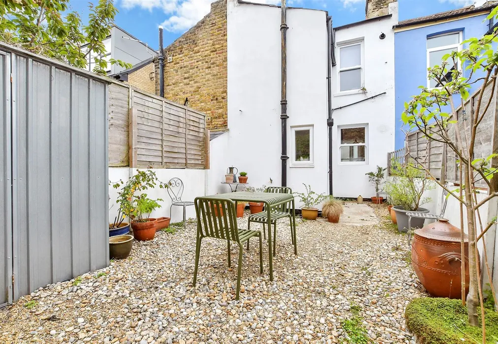 Rear Garden - Rodney Street, Ramsgate, Kent - Wards of Kent