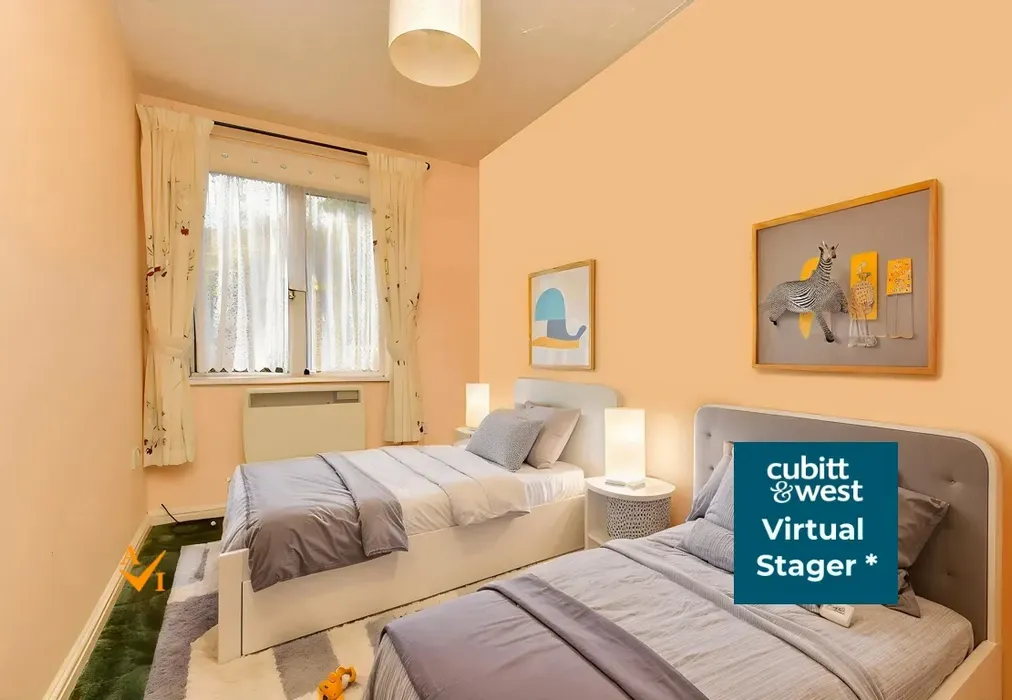 Bedroom 2 (Modern style) - Lordsgrove Close, Tadworth, Surrey - Wards of Kent