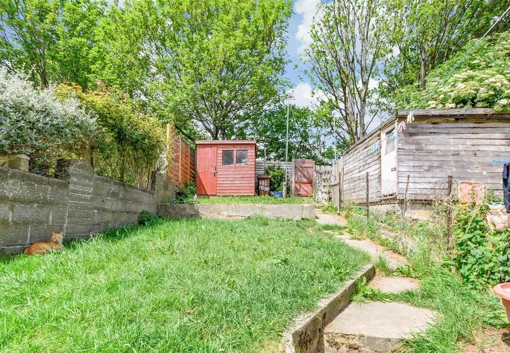 Rear Garden - Mount Road, Chatham, Kent - Wards of Kent