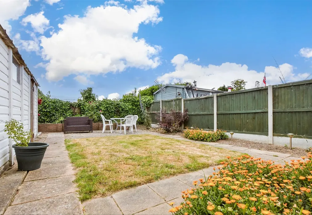 Rear Garden - Ingoldsby Road, Birchington, Kent - Wards of Kent