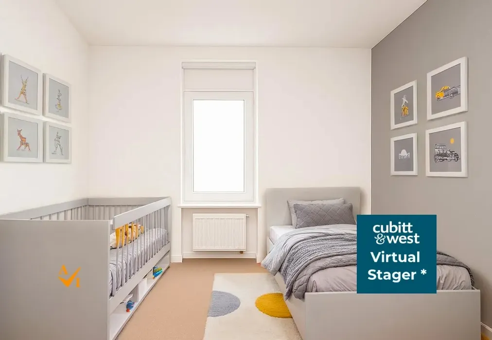 Bedroom 2 (Modern style) - Wood Street, East Grinstead, West Sussex - Wards of Kent