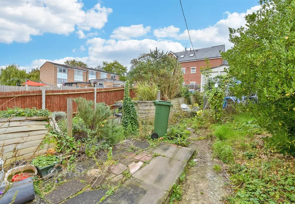 Rear Garden - Bower Street, Maidstone, Kent - Wards of Kent