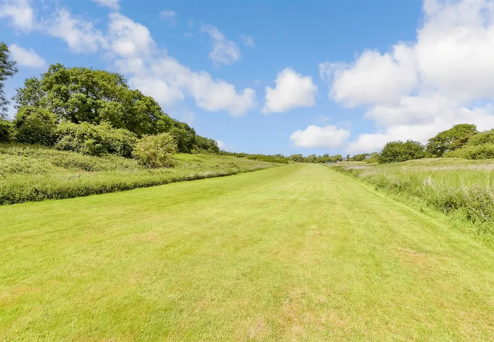 Rear Garden - Slay Lane, Whitwell, Ventnor, Isle of Wight - Wards of Kent