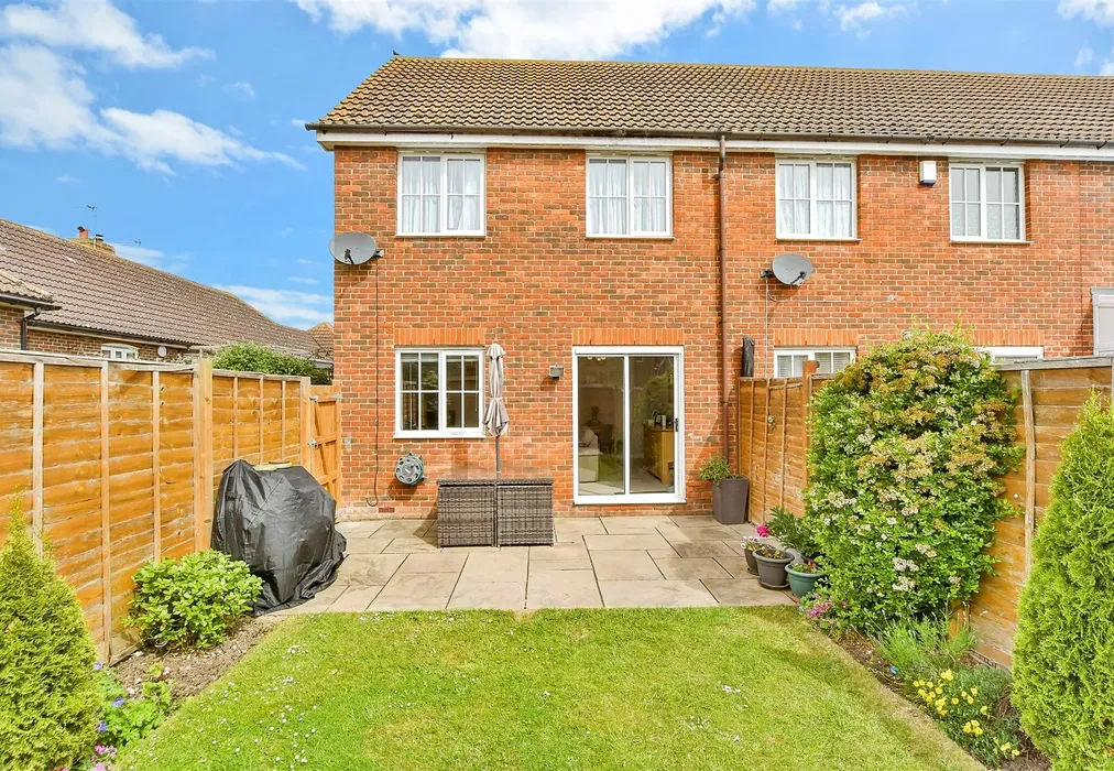 Rear Elevation - Stangate Drive, Iwade, Sittingbourne, Kent - Wards of Kent